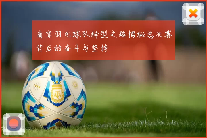 南京羽毛球队转型之路揭秘总决赛背后的奋斗与坚持
